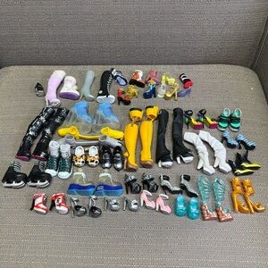 Rainbow High Colorful Doll Shoe Collection Lot